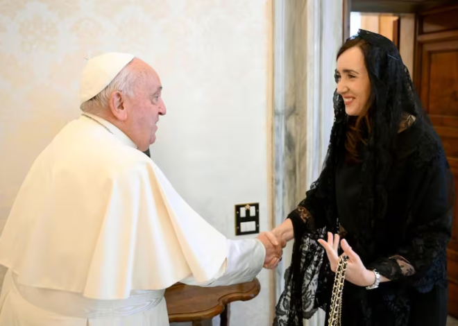 El papa Francisco se reunió casi una hora con Victoria Villarruel: “Se habló de los problemas del país”